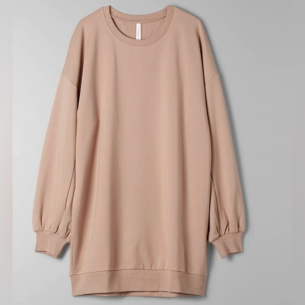 Babaton Angelica Fleece Sweater Dress Size L